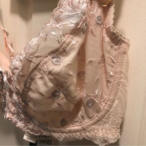 Pretty Fleshy Pink Lace Bra from UK 34F